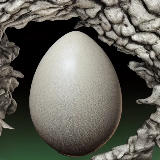 Prompt: batman alien egg, ultra realistic, intricate details, highly detailed, photorealistic, 8 k, vegetation, water, cave