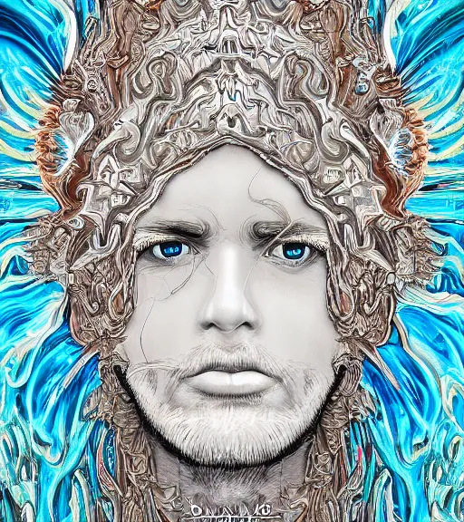 Prompt: ketamine dream of the face of god, intricate, super detailed, 4K,