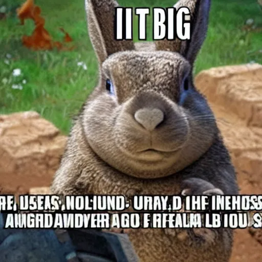 Big Chungus meme | Stable Diffusion