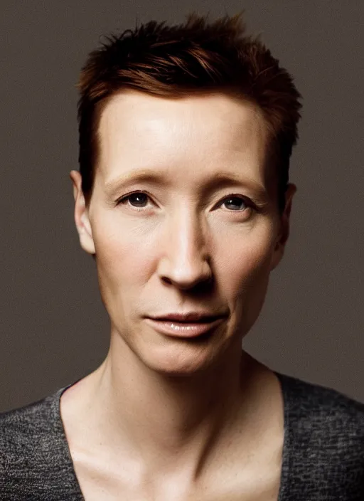 Image similar to portrait of handsome 3 0 - year - old male anne heche by mario testino, headshot, detailed, award winning, sony a 7 r