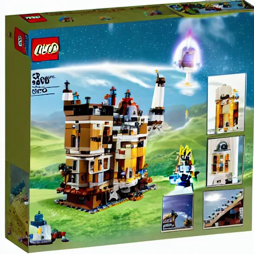 Image similar to howls moving castle lego set