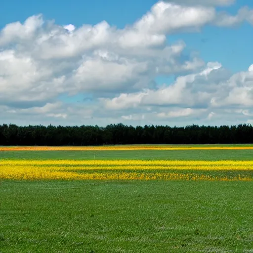 Prompt: a field full of mirrors