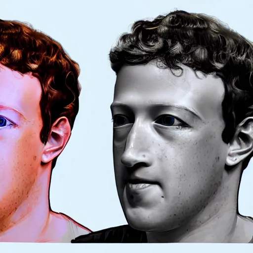 Image similar to mark zuckerberg concept art