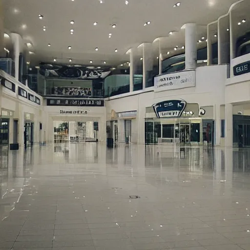 Prompt: “empty mall”