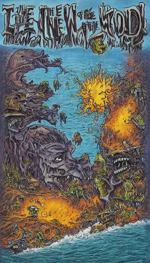 Image similar to the end of the world, by ed roth