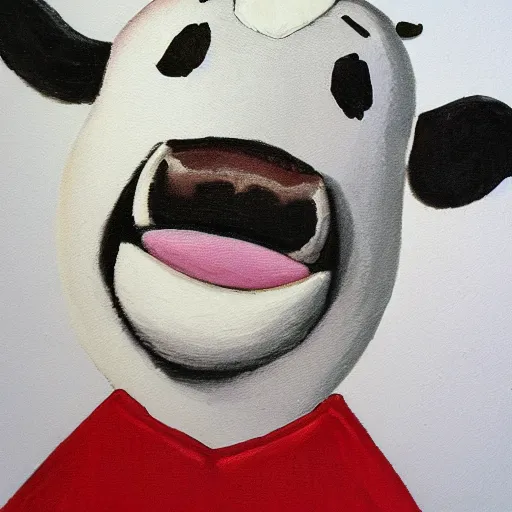 Image similar to laughing cow