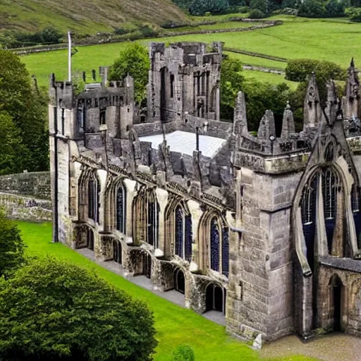 Image similar to st. conan's kirk castle, scotland