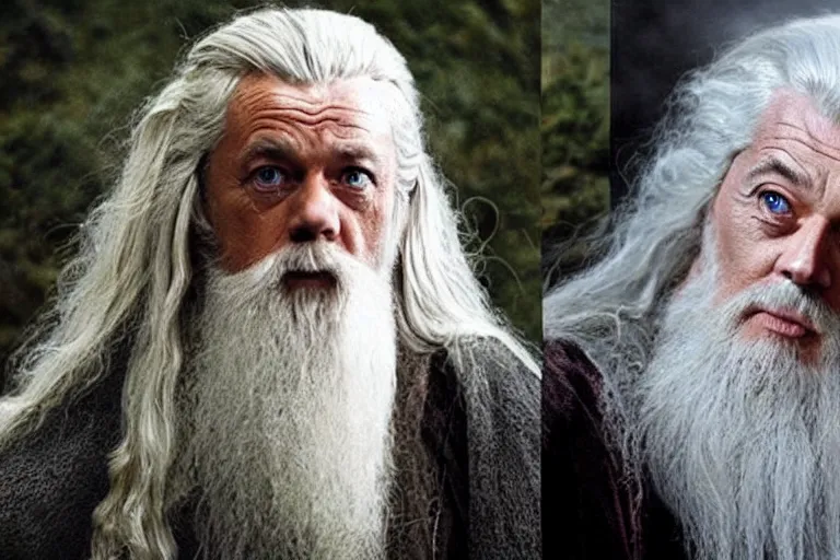 Image similar to geert wilders as gandalf in lord of the rings