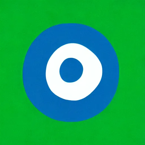 Image similar to Text Yin-Yang written around a green and blue yin-yang logo