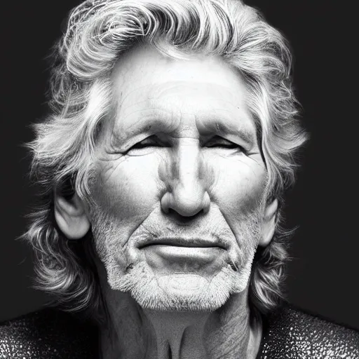 Prompt: Roger Waters finally finds his password too his website