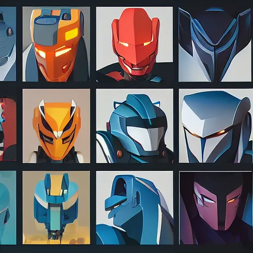 Image similar to face icon stylized minimalist transformers, loftis, cory behance hd by jesper ejsing, by rhads, makoto shinkai and lois van baarle, ilya kuvshinov, rossdraws global illumination