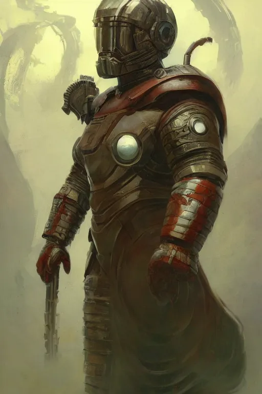 Image similar to pulp scifi fantasy illustration full body portrait marvel juggernaut hafthor bjornsson wearing helmet, by norman rockwell, jack kirby, bergey, craig mullins, ruan jia, jeremy mann, tom lovell, 5 0 s, astounding stories, amazing, fantasy, other worlds