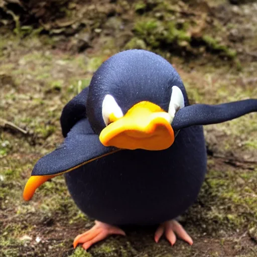 Prompt: Pingu, Destroyer of worlds