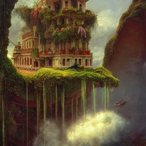 Image similar to paint surrealist 🚢, ferdinand knab, high definition and detailed 4 k