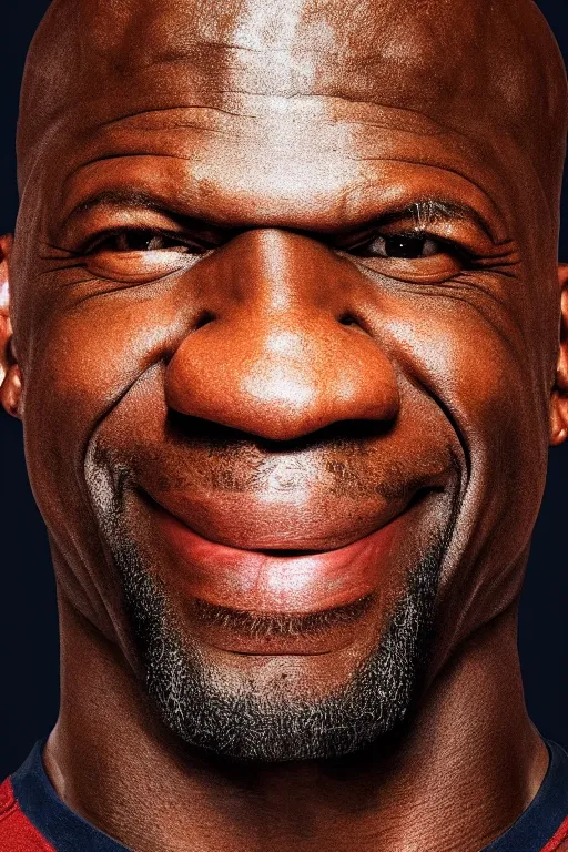 Image similar to 📷 terry crews is jelly, made of food, head portrait, dynamic lighting, 4 k