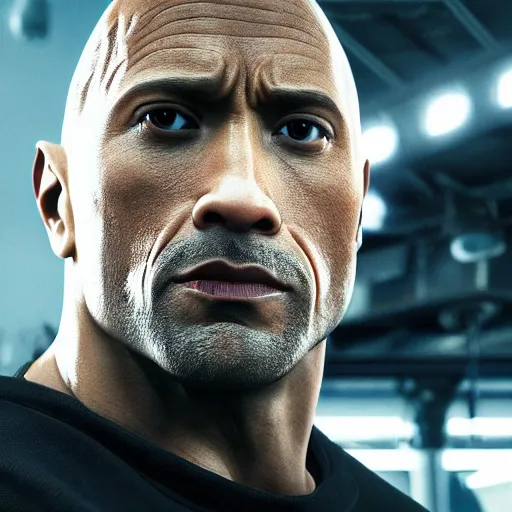 The Rock perfect face ! 😯 #therock