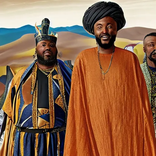 Image similar to Mansa Musa in Schitt’s Creek