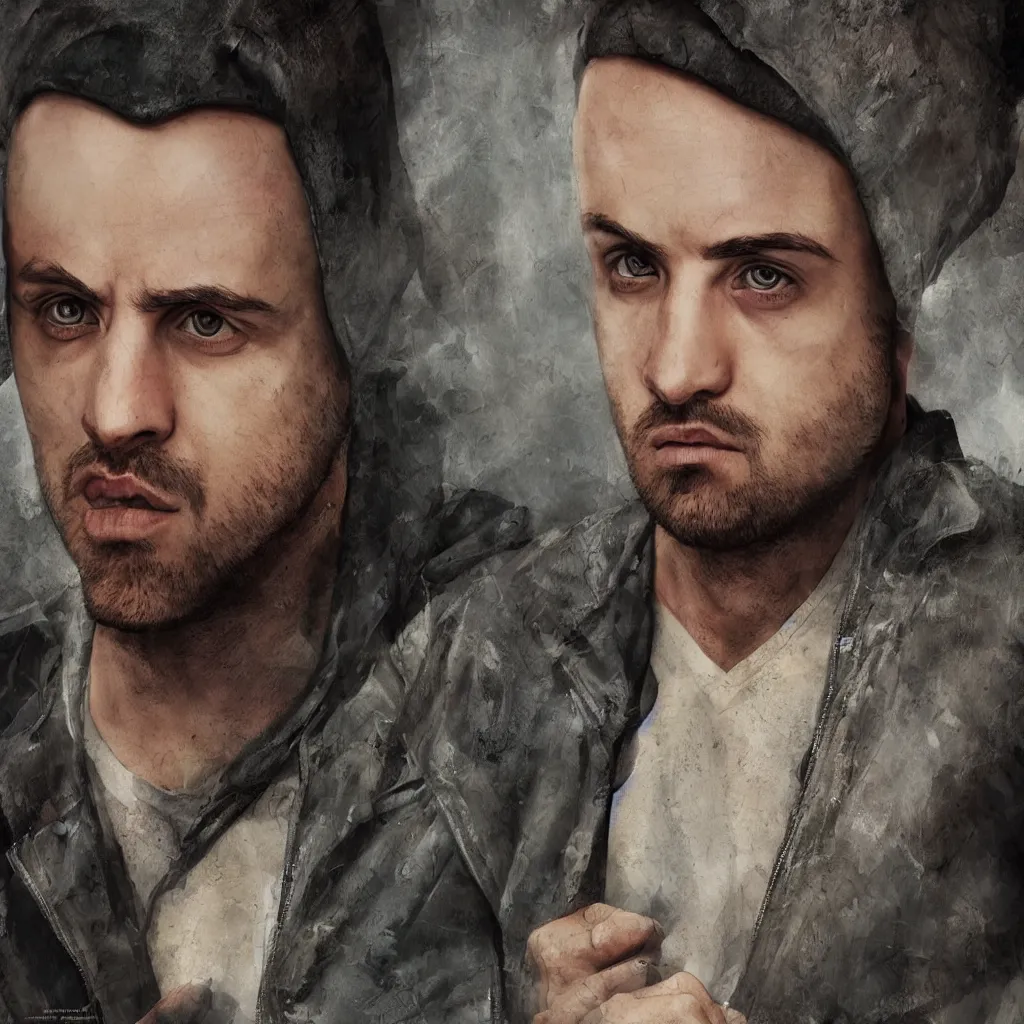 Prompt: Turkish Jesse Pinkman, epic, very detailled, realism, trending on Artstation