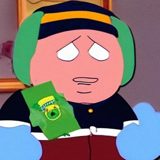 Image similar to Photo of Eric Cartman from south park as a real human