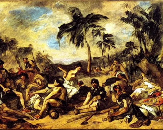 Image similar to eugene delacroix