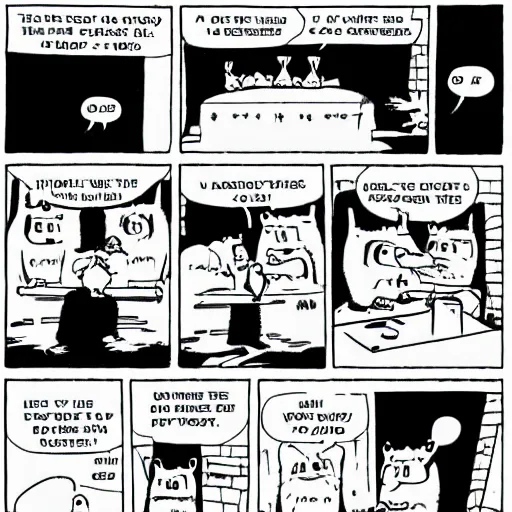 Image similar to achewood comic strip