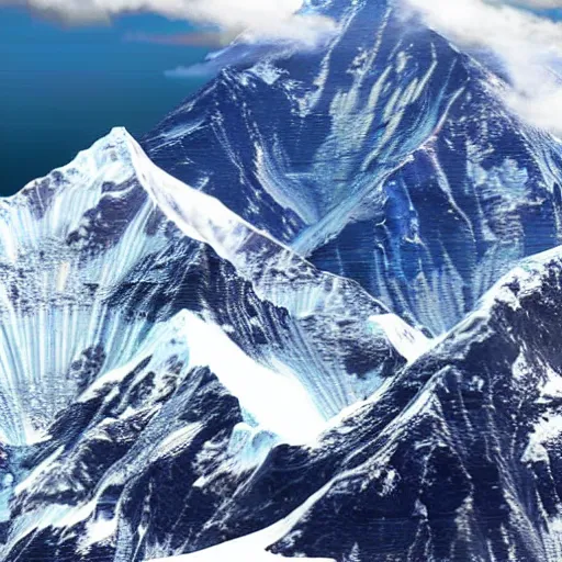 Image similar to flying horse over mount everest hyper realistic