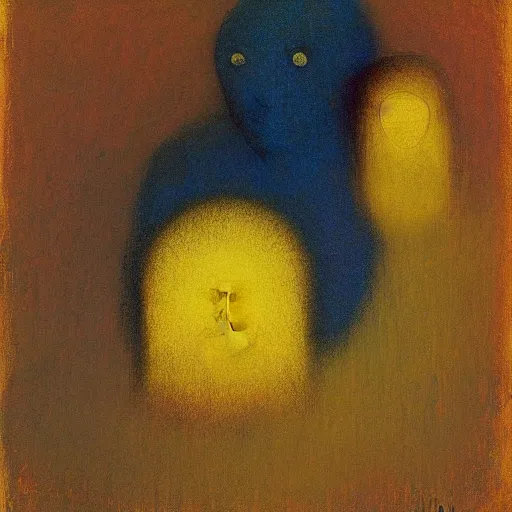 Image similar to !!!pareidolia!!! by Odilon Redon