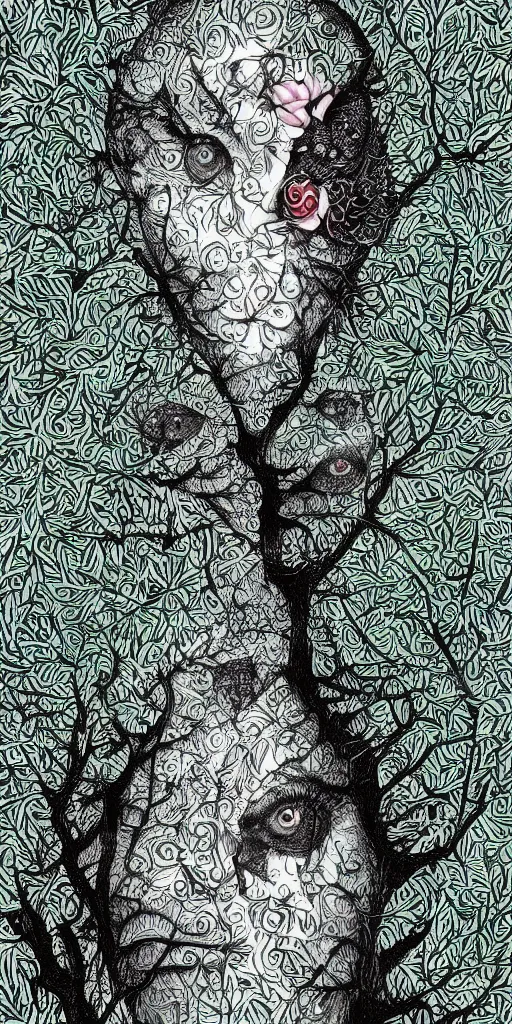 Image similar to cell shaded optical illusion by dan hillier color work by daniel merriam