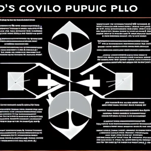 Prompt: a convoluted diagram explaining Plato's republic