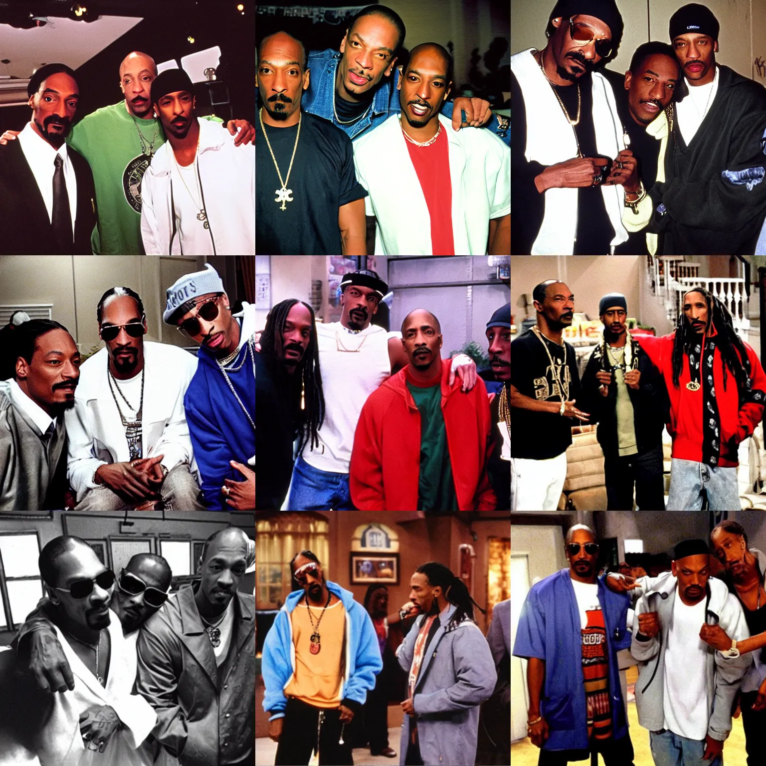 Rare Photos of '90s Hip-Hop Stars Dr Dre, Snoop Dogg, Tupac, and More
