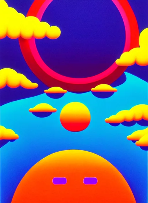 Image similar to nighttime vibes by shusei nagaoka, kaws, david rudnick, airbrush on canvas, pastell colours, cell shaded!!!, 8 k