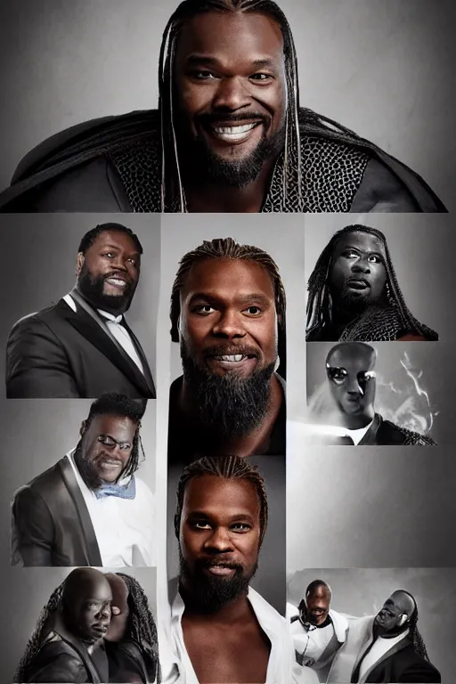 Prompt: Black Thor, award winning photography, perfect faces