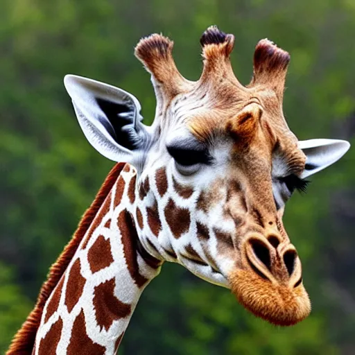 Prompt: giraffe