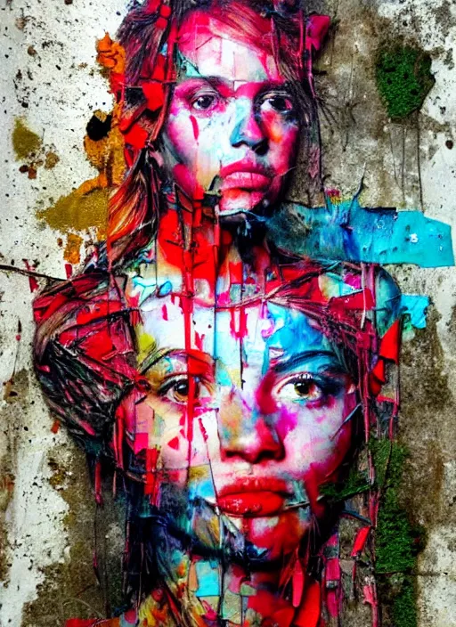 Image similar to a portrait of a pretty young lady by artur bordalo