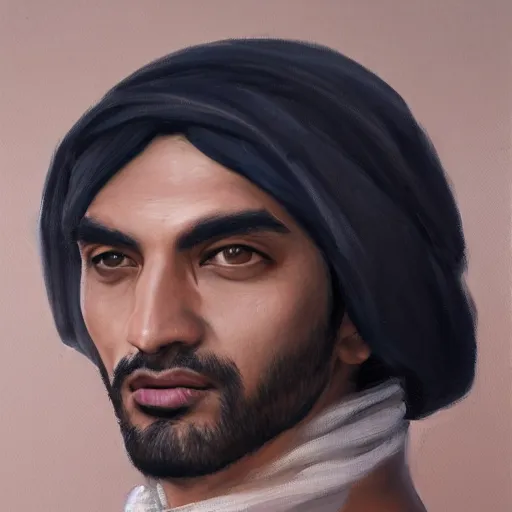 Prompt: a realistic painting by Raffaello Sanzi depicting the Reza Rahardian with the head of the symbiotic Yayan Ruhiyan in the Renaissance,smooth,Sharp focus, trending on Artstation.