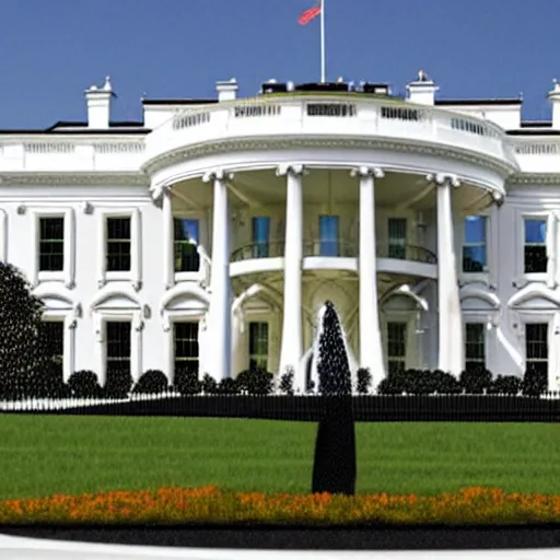 Image similar to design for a new and more luxurious White House United States President