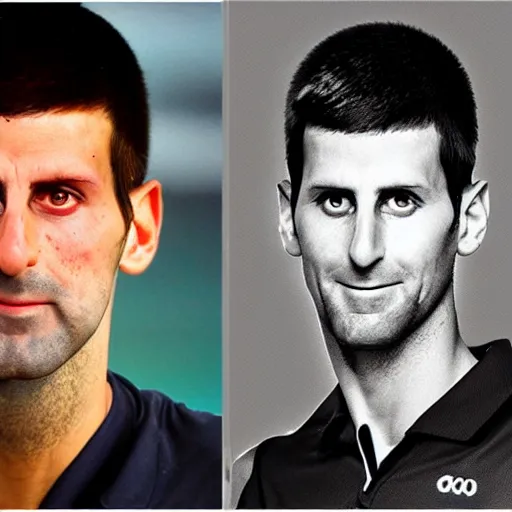 Prompt: djokovic cosplay, highly detailed, high quality