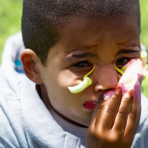 Image similar to the ugliest kid picking his nose