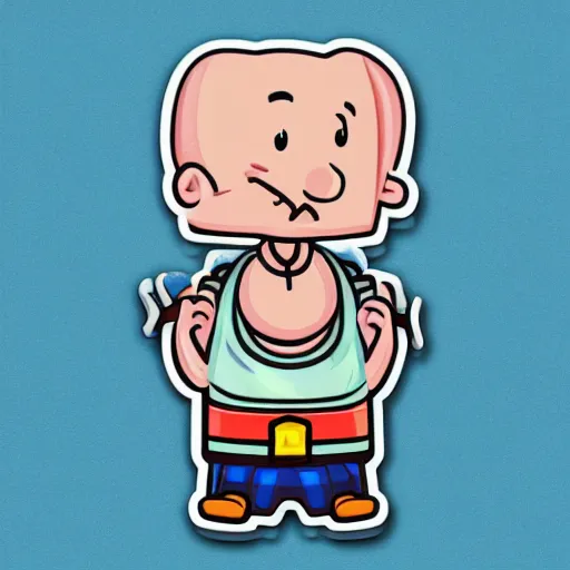 Image similar to cute sticker of baba is you videogame