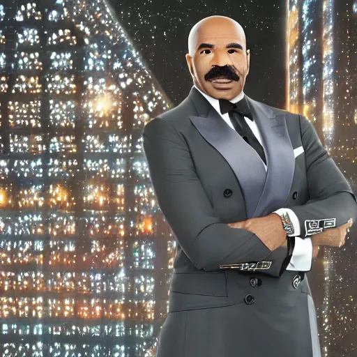 Image similar to steve harvey as a jedi, beautiful dynamic lighting, cinematic, extremely high detail, photo realistic, cinematic lighting, 8 k