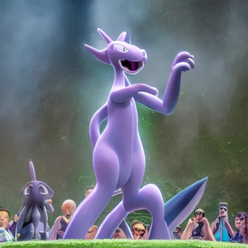 Image similar to Mewtwo giving a concert, EOS 5D, ISO100, f/8, 1/125, 84mm, RAW Dual Pixel, Dolby Vision, HDR, professional