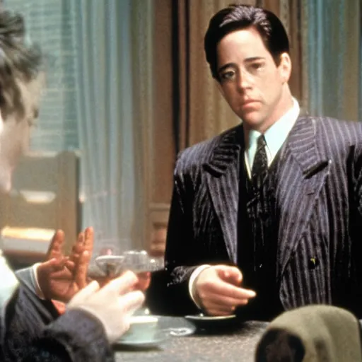 Prompt: 'Wait, was !Matthew Broderick! always in !the Godfather?!'