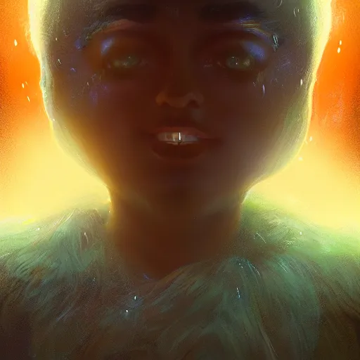 Image similar to A beautiful portrait of huggy-wuggy from poppy playtime video game, fullbody, ultra high detailed, glowing lights, oil painting, Greg Rutkowski, Charlie Bowater, Beeple, unreal 5, DAZ, hyperrealistic, octane render, RPG portrait, dynamic lighting, fantasy art, beautiful face