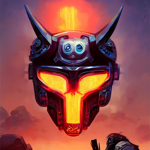 Image similar to cyberpunk viking helmet mask warrior goddess robot ninja fantasy, art gta 5 cover, official fanart behance hd artstation by jesper ejsing, by rhads, makoto shinkai and lois van baarle, ilya kuvshinov, ossdraws