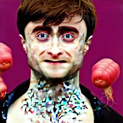 Prompt: hybrid of daniel radcliffe and a radish, film still, 8 k, trending on artstation