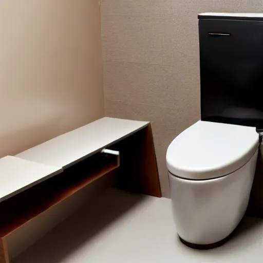 Image similar to an toilet design with chair gaming design