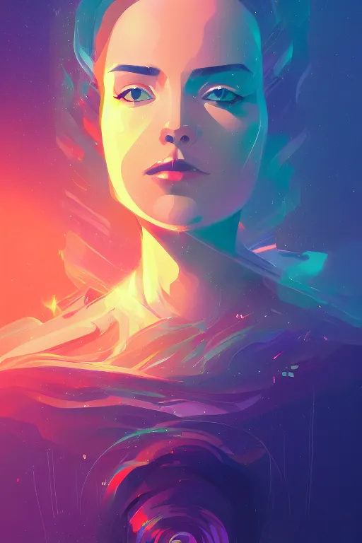 Image similar to the portrait of a majestic princess by petros afshar and james gilleard and alena aenami, 4 k, trending on artstation