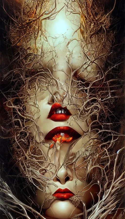 Image similar to The end of an organism, by Karol Bak