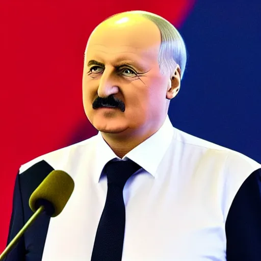 Image similar to president of belorussia, alexander lukashenko in style of sailor moon, anime, perfect faces, fine details