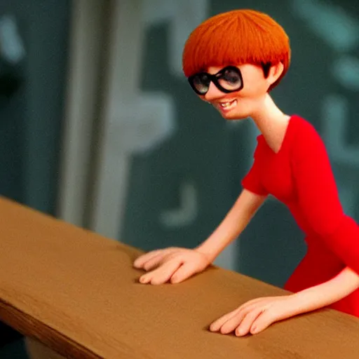 Prompt: claymation velma